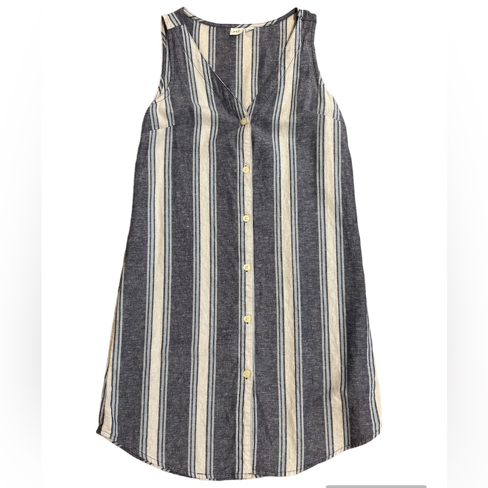 Gap blue chambray dress XS